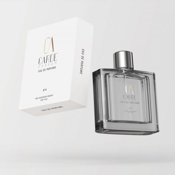 carde parfume logo design