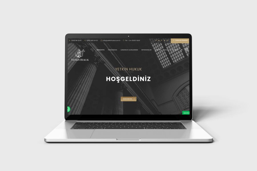 yetkin hukuk web sitesi referans
